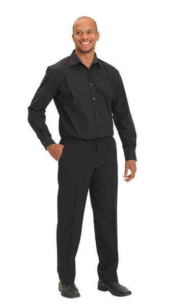 Slim Fit Stretch Shirt - Black - Men
